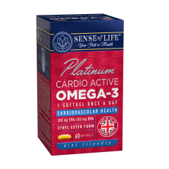 SENSE OF LIFE, Омега-3 Кардио Актив, капсулы, 60 шт.
