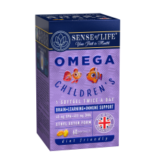 SENSE OF LIFE, Омега для детей (ДГК), капсулы, 60 шт.