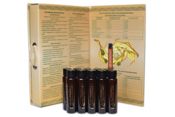 Nutrifica, Коронарная эссенция кедрового стланика, жидкость, 10х25 мл