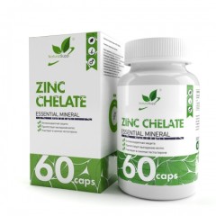 NaturalSupp, Цинк (бисглицинат), капсулы, 60 шт.