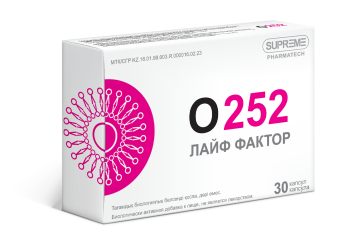 Supreme Pharmatech, Комплекс O252 «Лайф фактор», капсулы, 30 шт.