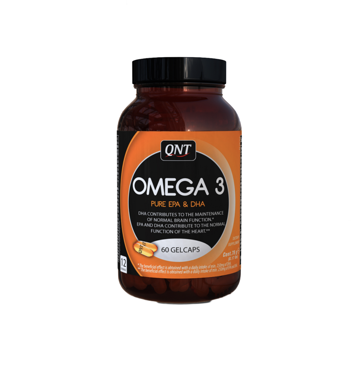 QNT, Омега-3, капсулы, 60 шт.