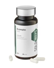 SOLOWAYS, B-complex Extra (метильные B9 и B12), капсулы, 60 шт.