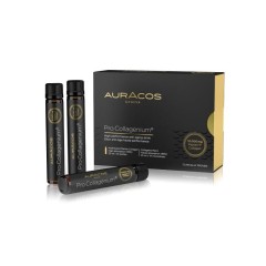 AURACOS, Питьевой гидролизированный антиэйдж коллаген, жидкость, 14*25 мл