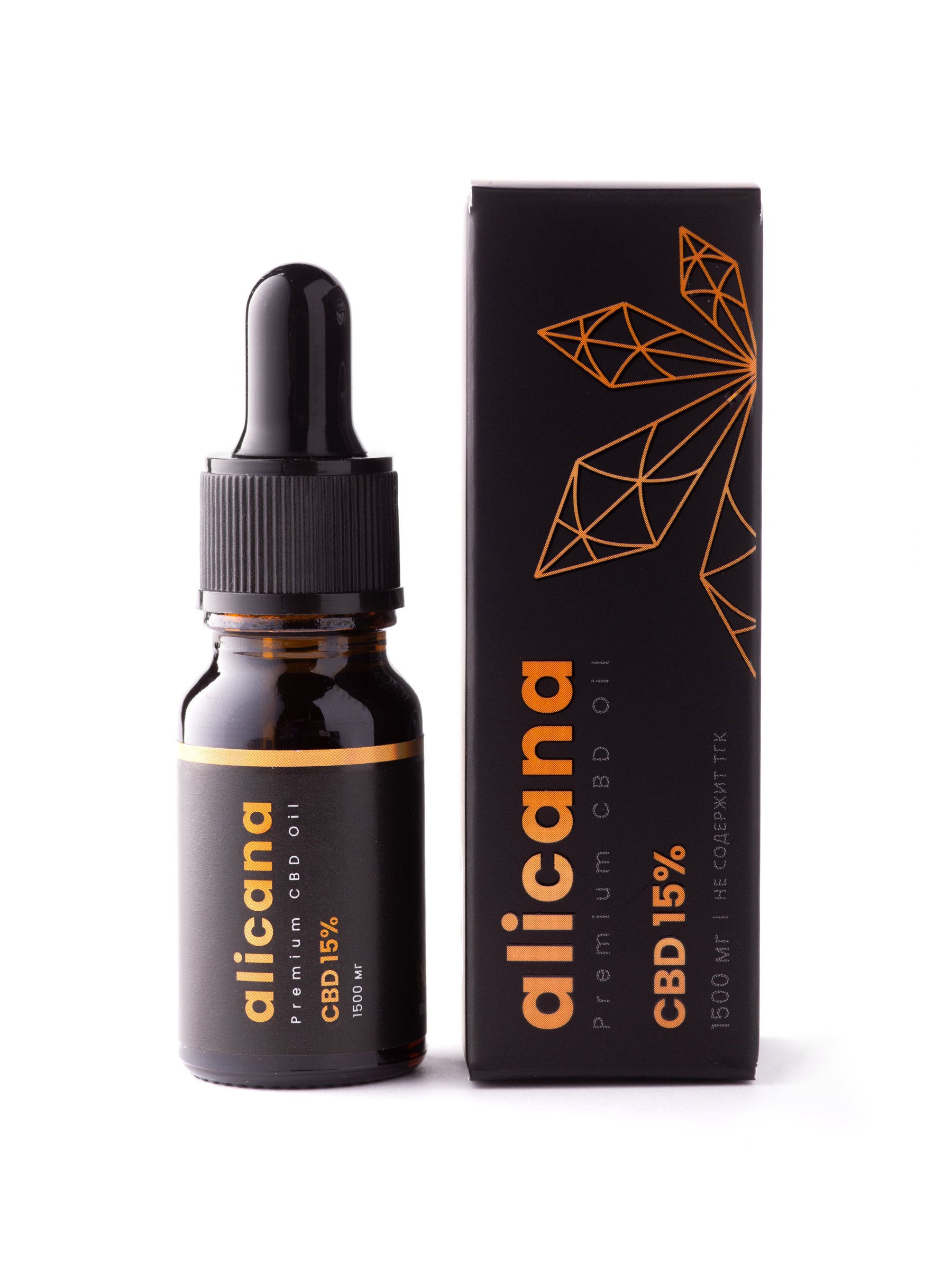 Купить Alicana, CBD масло 15% «Широкий спектр», жидкость, 10 мл по