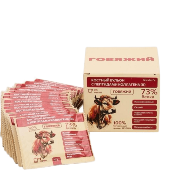 Fёrster’s, Костный бульон с пептидами коллагена (II) Говяжий, саше, 20*5 г