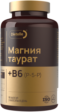 Dietelle, Магний (таурат), капсулы, 90 шт.