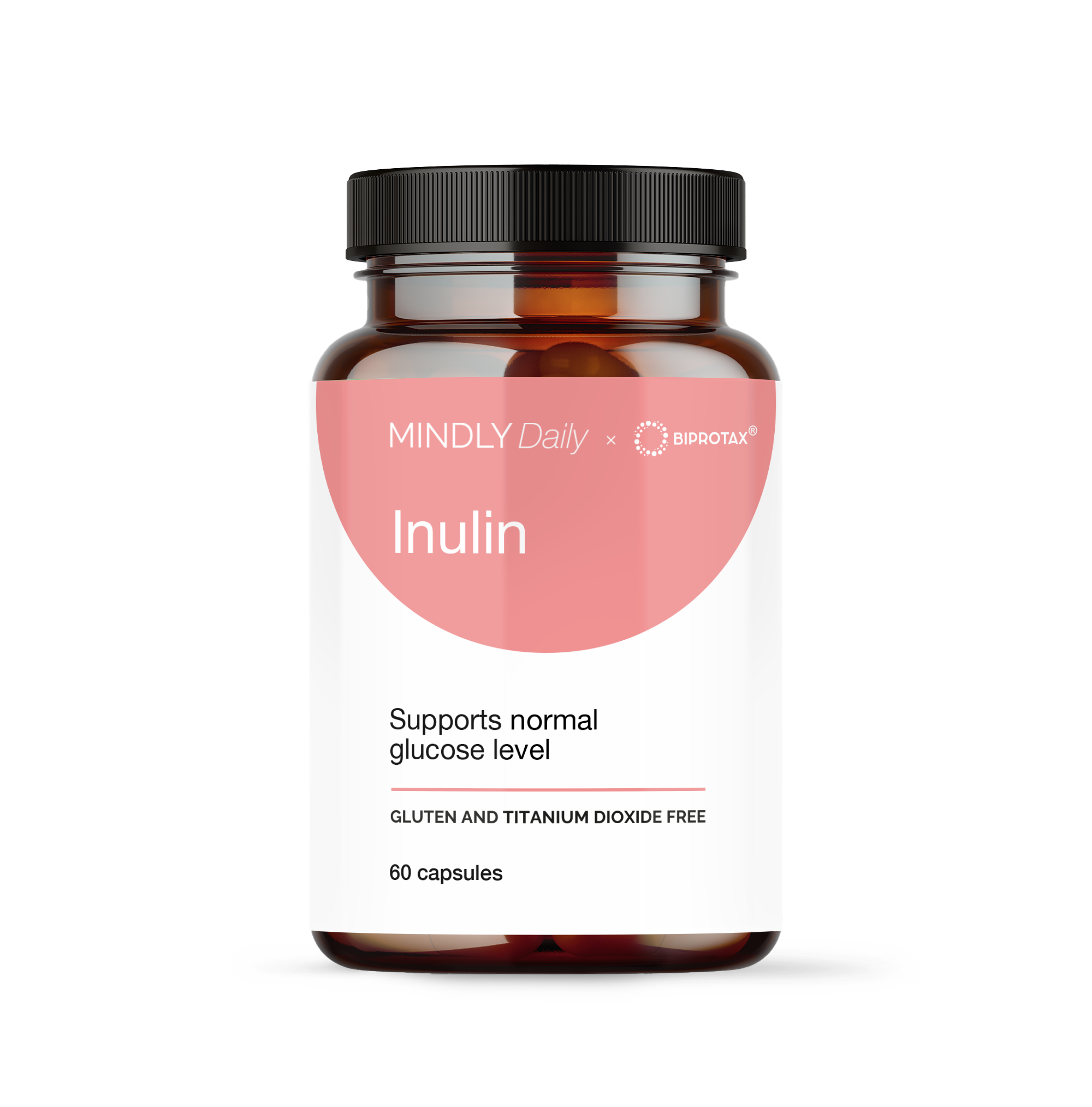 MINDLY, Inulin (для улучшение обмена веществ), капсулы, 60 шт.