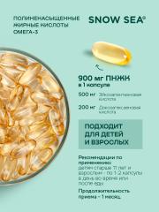 SNOW SEA, Омега-3 90% (для сердца и сосудов), капсулы, 60 шт.