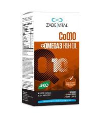 Zade Vital, Коэнзим Q10 (убихинон) + Омега 3, капсулы, 30 шт.