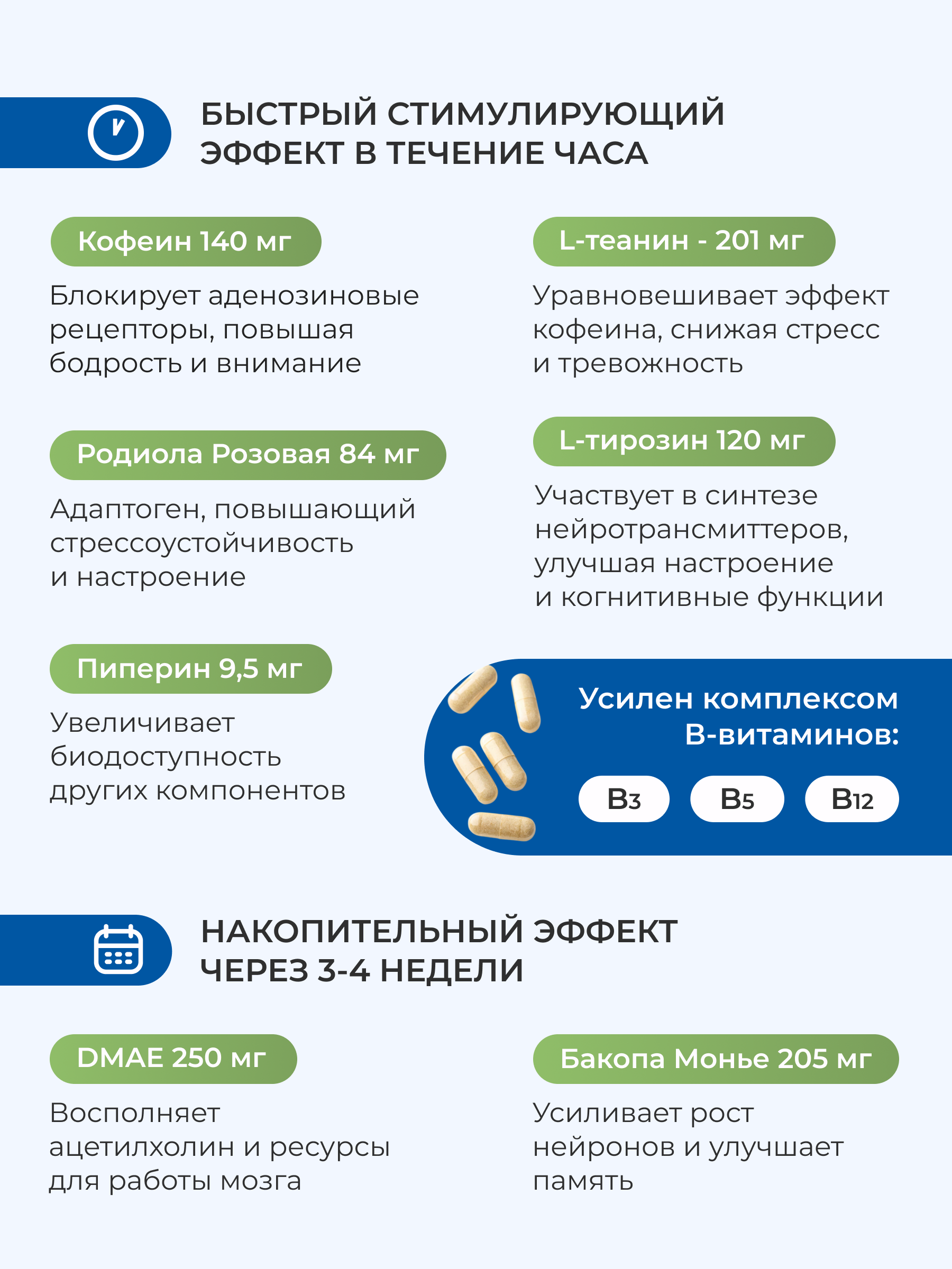 Nooteria Labs, MindBooster (ноотропный комплекс), капсулы, 40 шт.