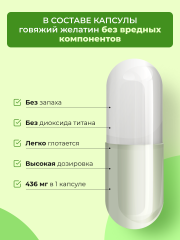 ENBIO, Магний (цитрат) + В6, улучшение работы нервной системы, капсулы, 90 шт.