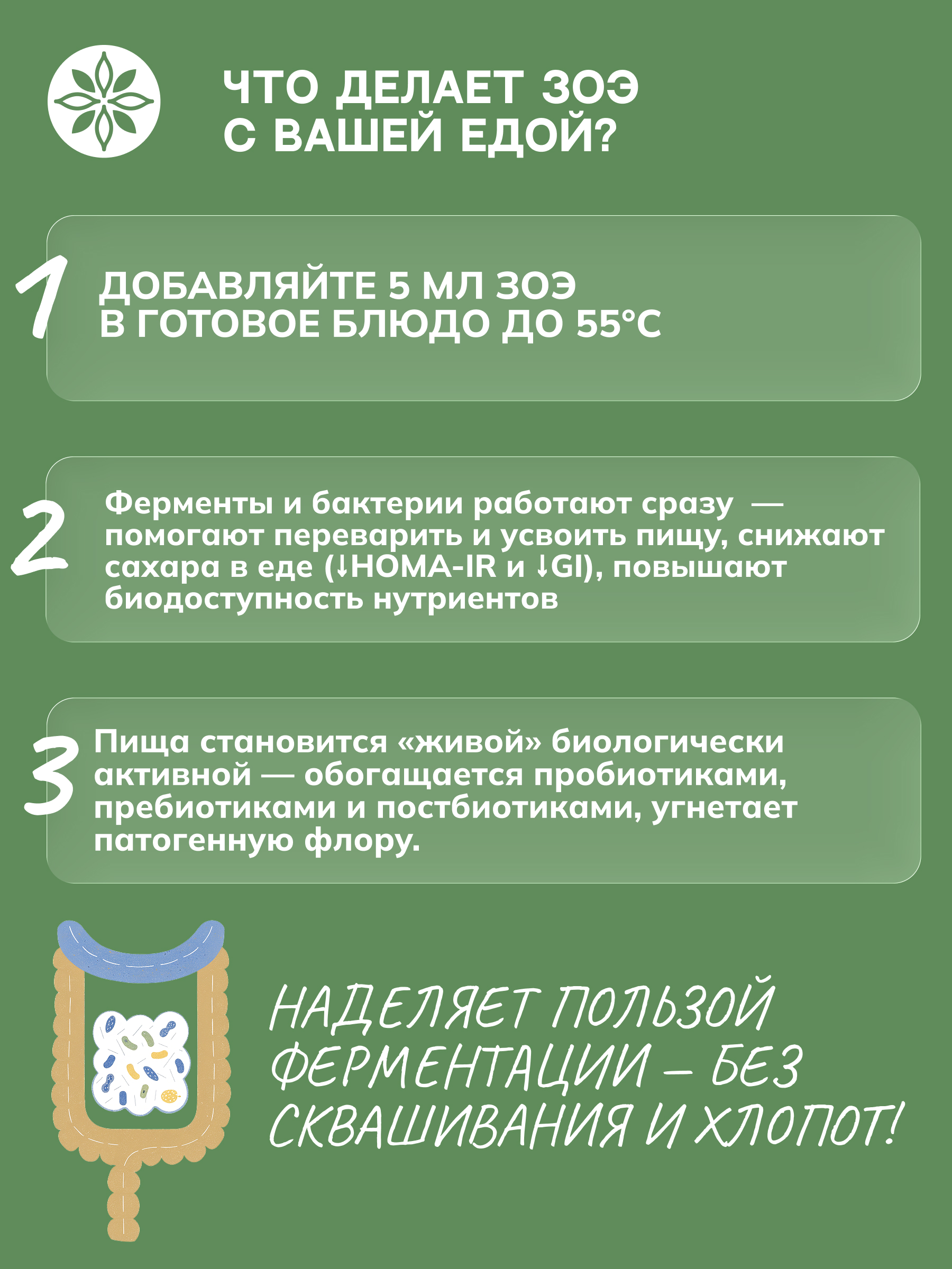 ЗОЭ, Эликсир овсяный 03 для пробиотификации пищи, 250 мл