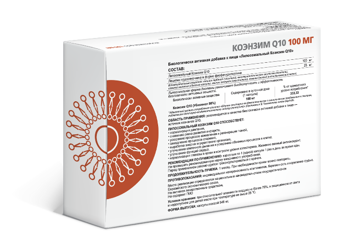 Supreme Pharmatech, Липосомальный Коэнзим Q10, капсулы, 30 шт.